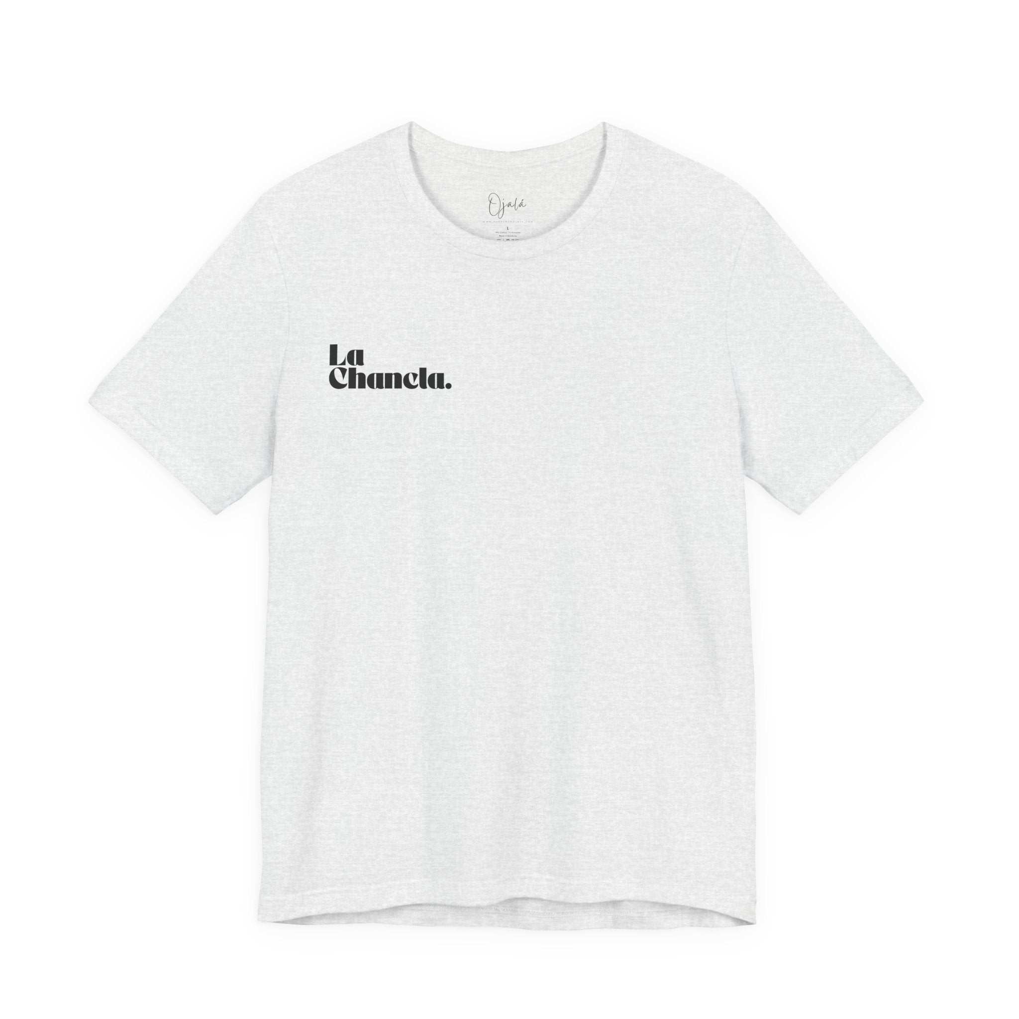 Camiseta La Chancla diseño reto