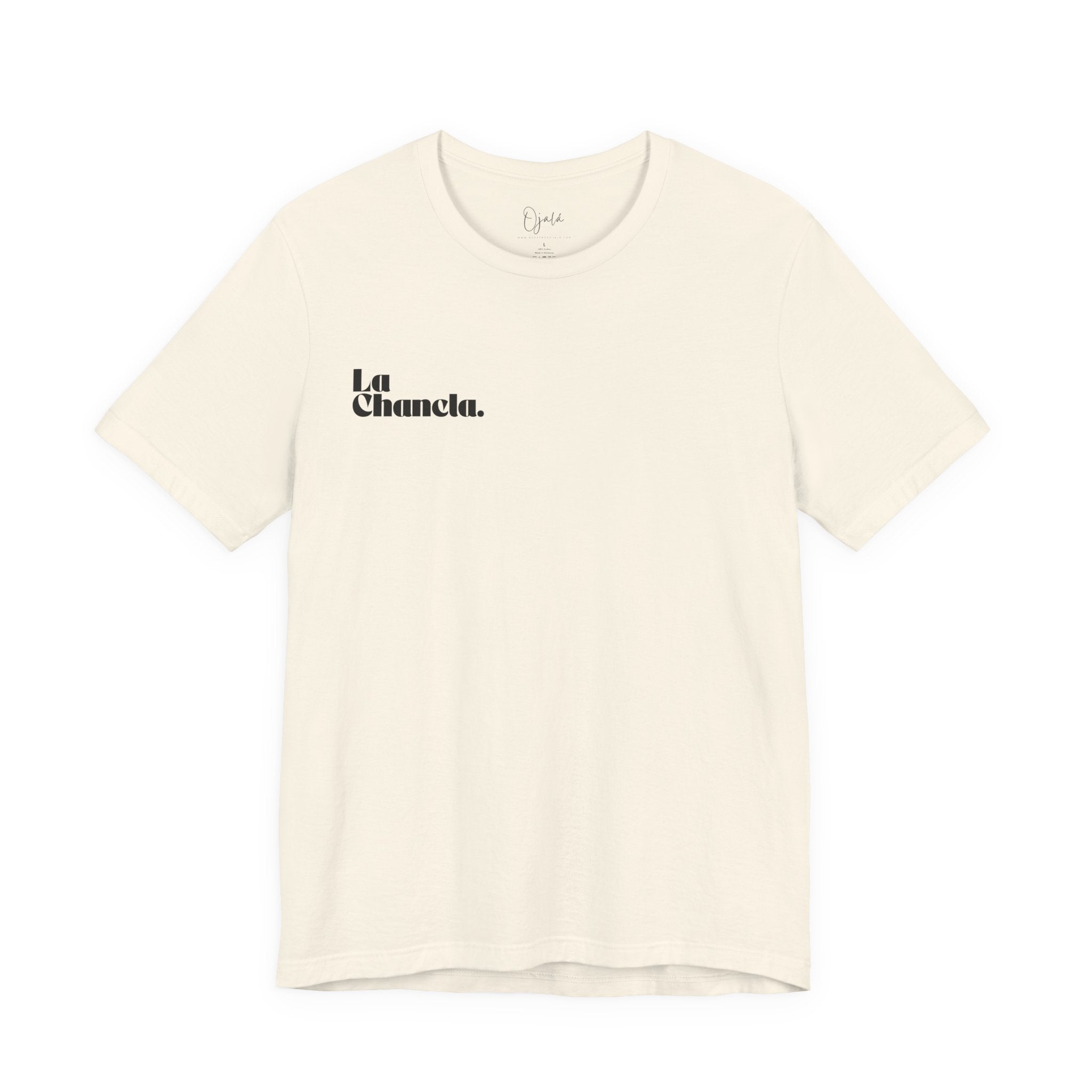 Camiseta La Chancla diseño reto