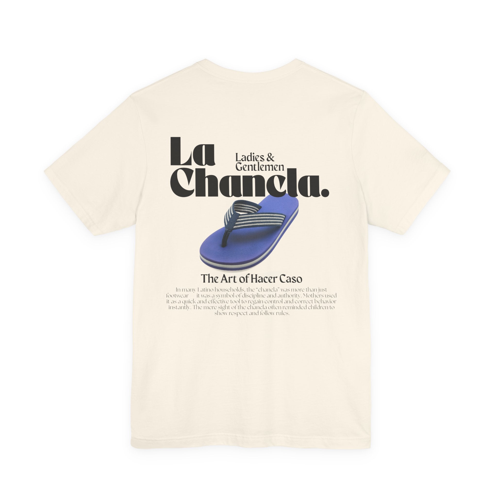 Camiseta La Chancla diseño reto