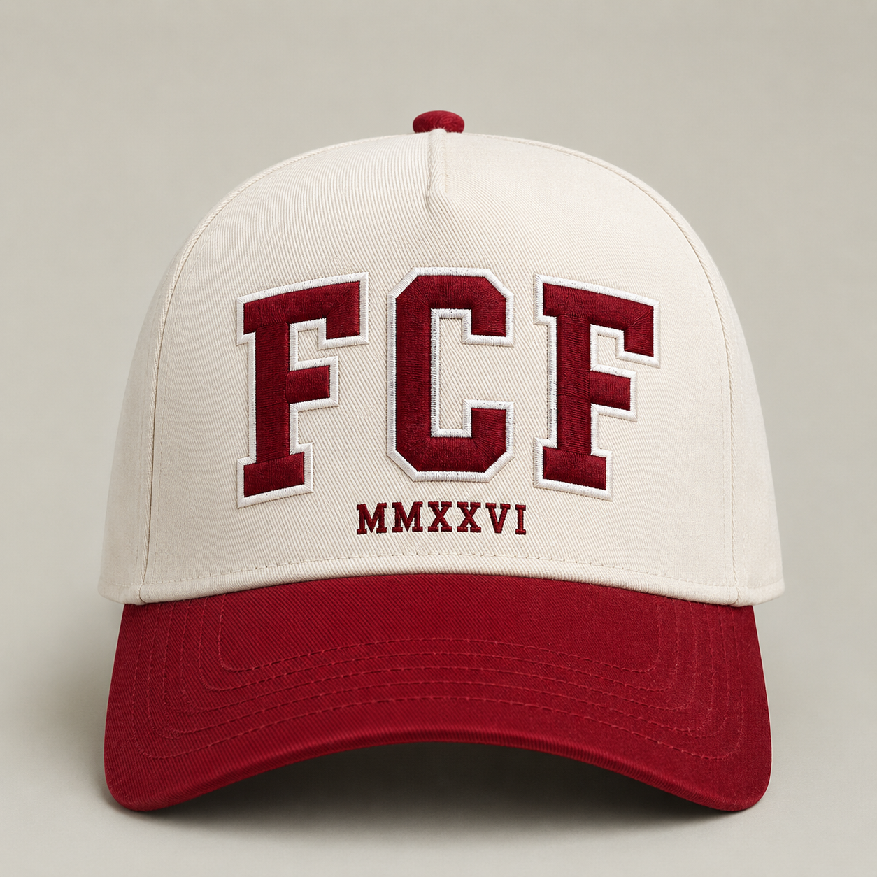 Gorra FCF Roja 2026 — Día de Partido