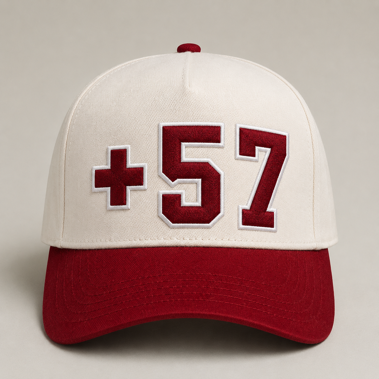 Gorra Roja +57 Colombia