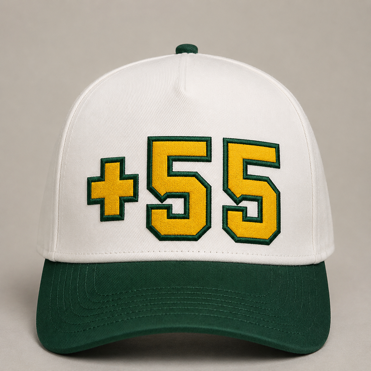 Gorra +55 Amarilla - Edición 2026
