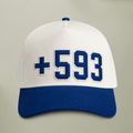 Gorra +593 Azul - Edición 2026