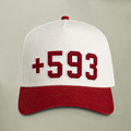Gorra +593 Roja - Edición 2026