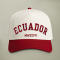 Gorra ECUADOR Roja - Edición 2026