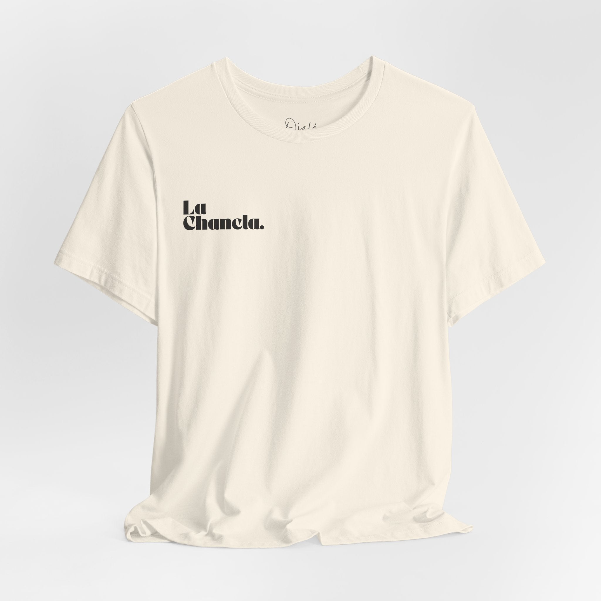 Camiseta La Chancla diseño reto