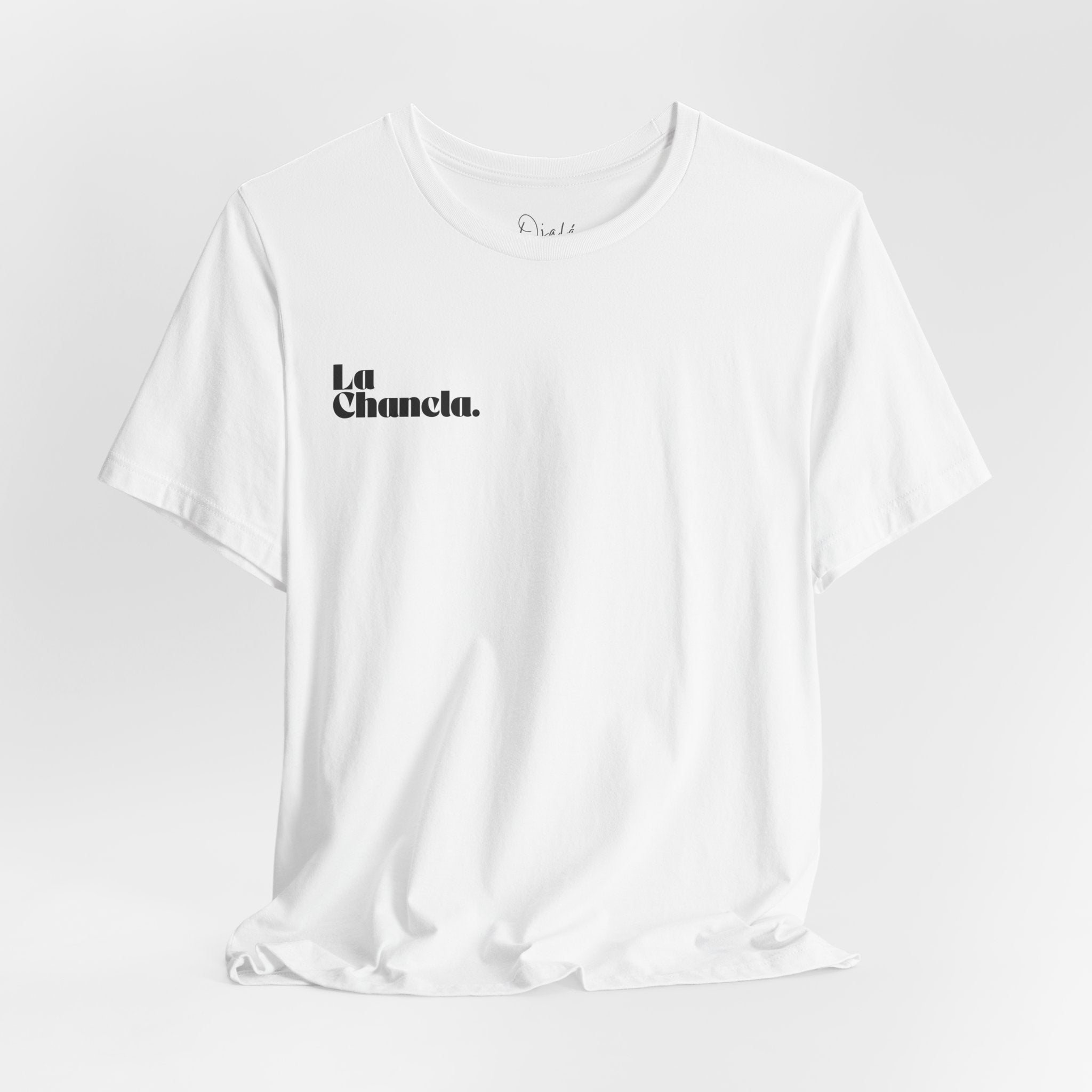 Camiseta La Chancla diseño reto